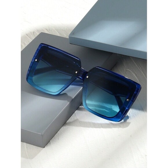 Vintage Square Frame Glasses, Accessory, For , B main image 6